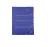 CARPETA 4º GOMAS SOLAPAS CARTON AZUL | 20 UNIDADES | (MANIPULADOS MARIOLA S,L,)